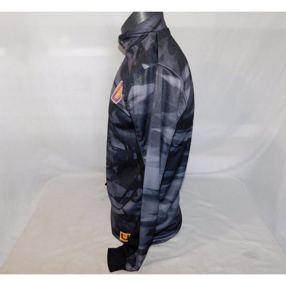 Net-Dri Los Angeles Lakers NBA  Mens S Black Gray 1/4 Zip PullOver Shirt Top - Picture 10 of 12